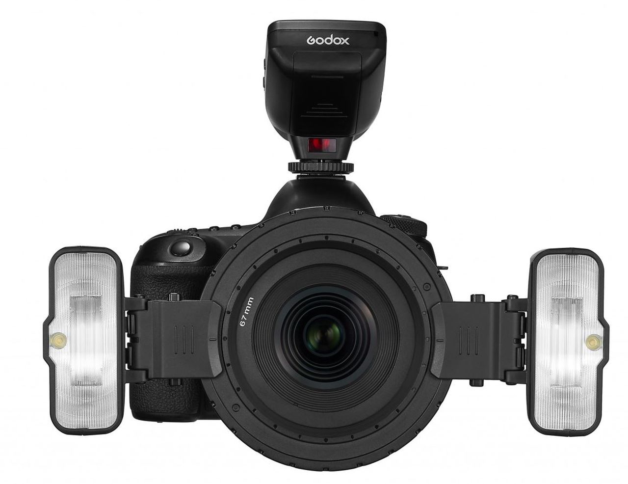 Godox MF12-K2 Makro Blitz 2er-Kit + Zubehör