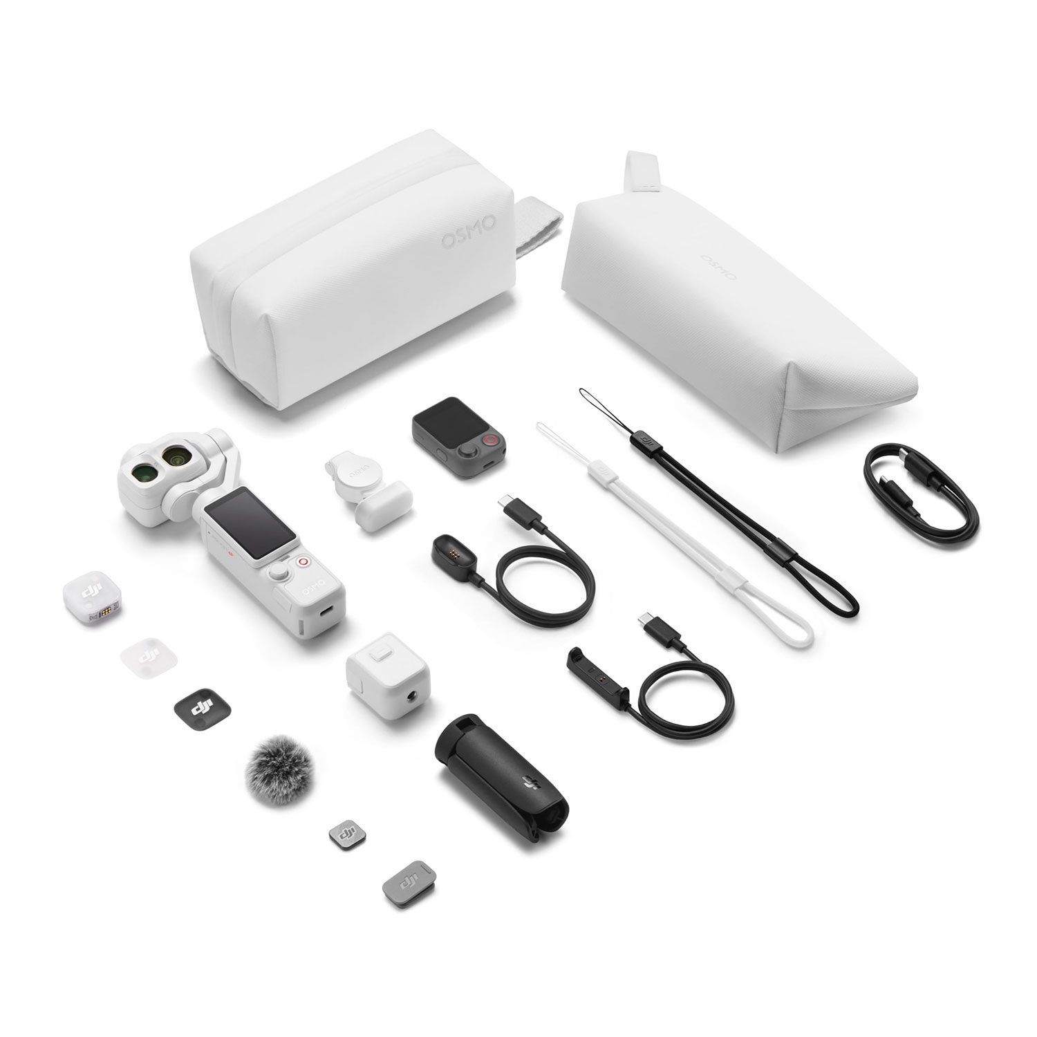 DJI Osmo Pocket 4P (Pro) Creator Combo Perlweiß