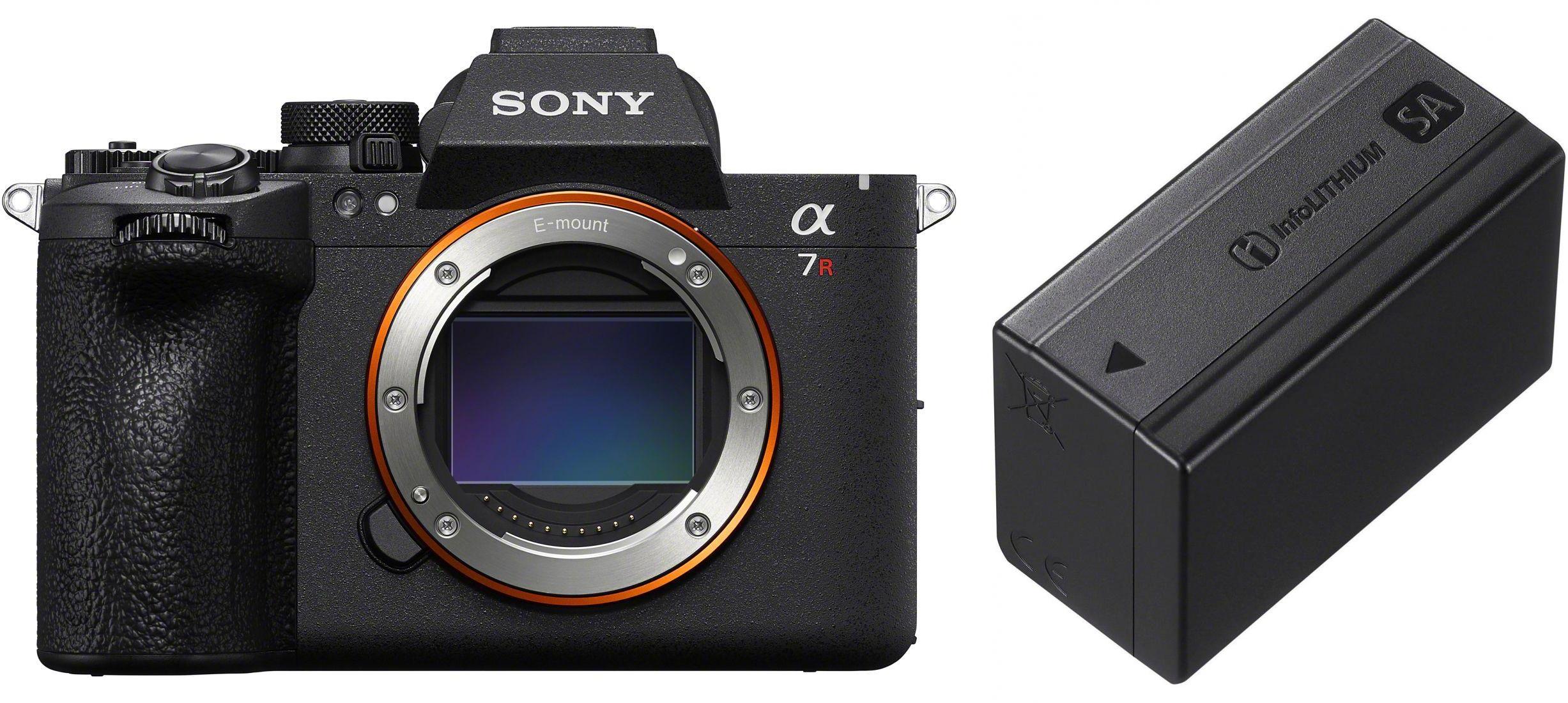 Sony Alpha 7R VI Systemkamera mit NP-SA100 Akku