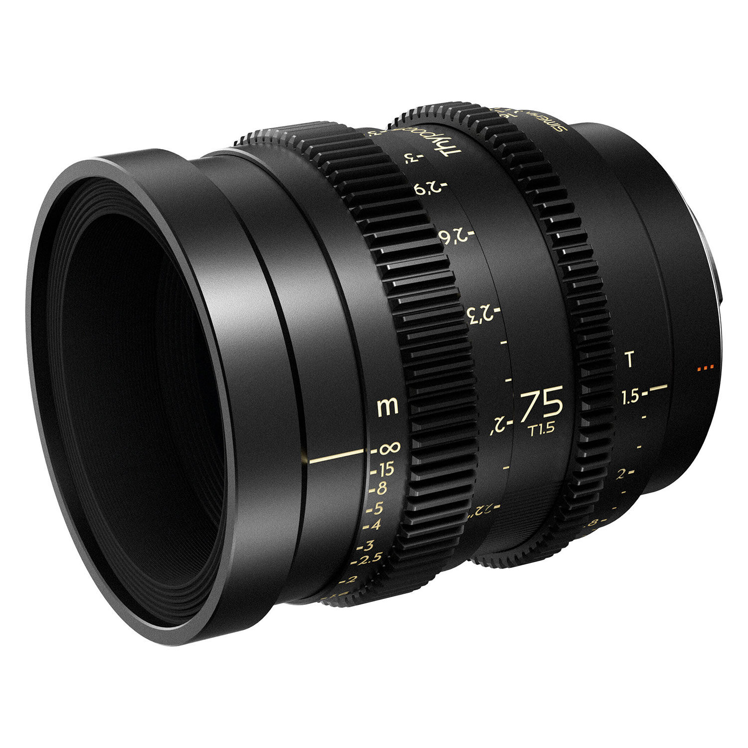 Thypoch Simera-C 75mm T1.5 FF Prime Cine Objektiv Sony E-mount