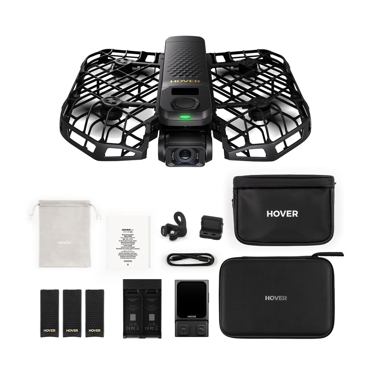 HoverAir X1 ProMax Ultimate Cycling Kit Schwarz