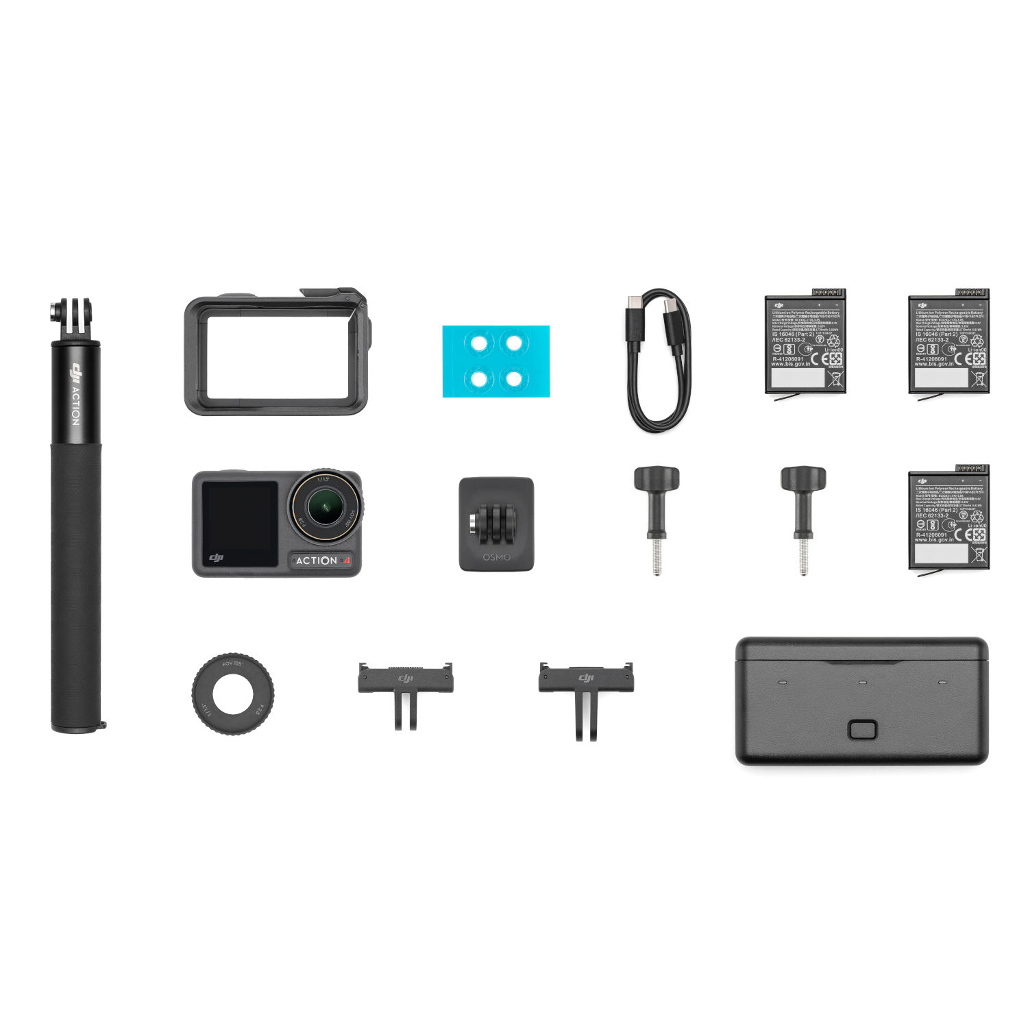 DJI Osmo Action 4 Adventure Combo Actioncam