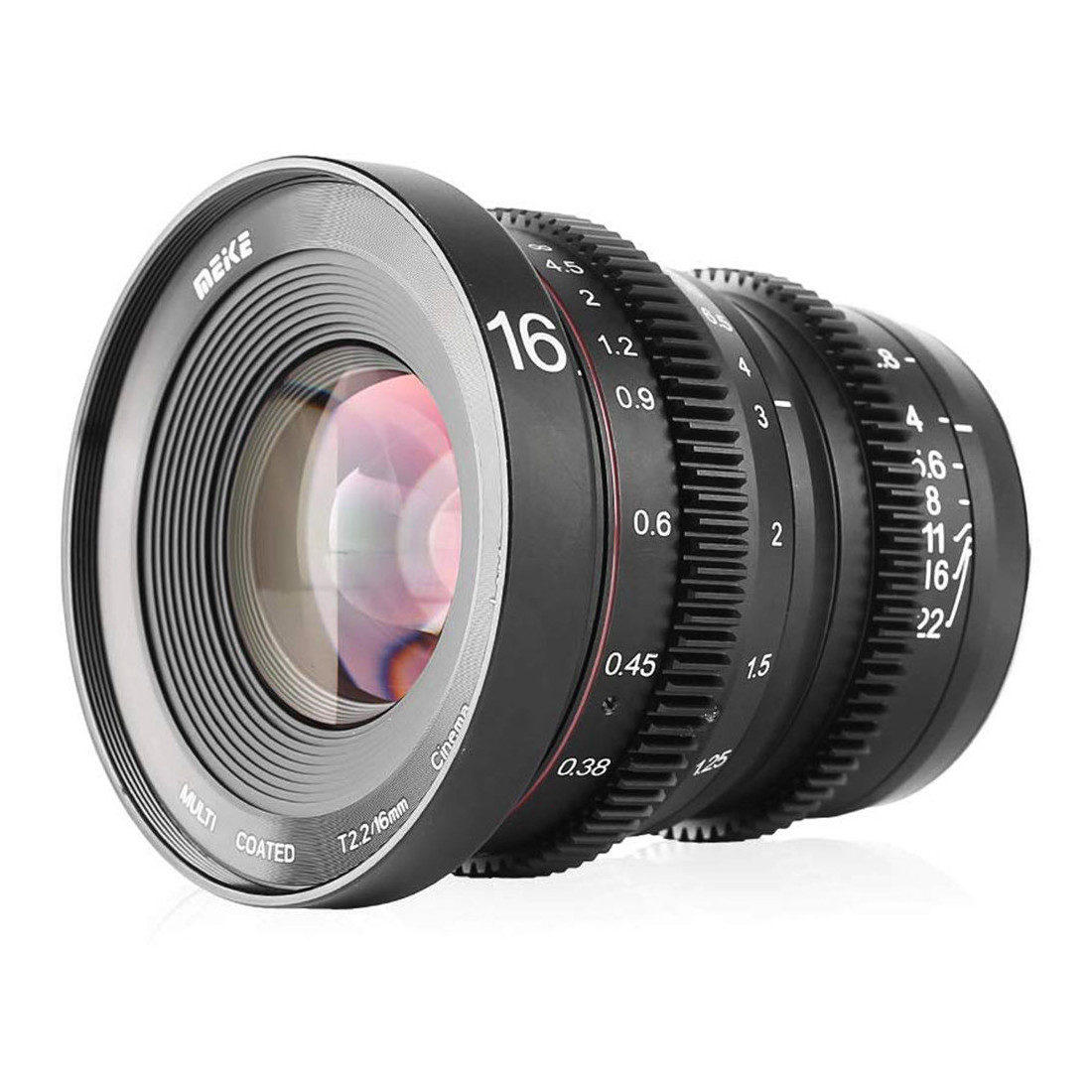 Meike 16mm T2.2 MFT-mount Objektiv