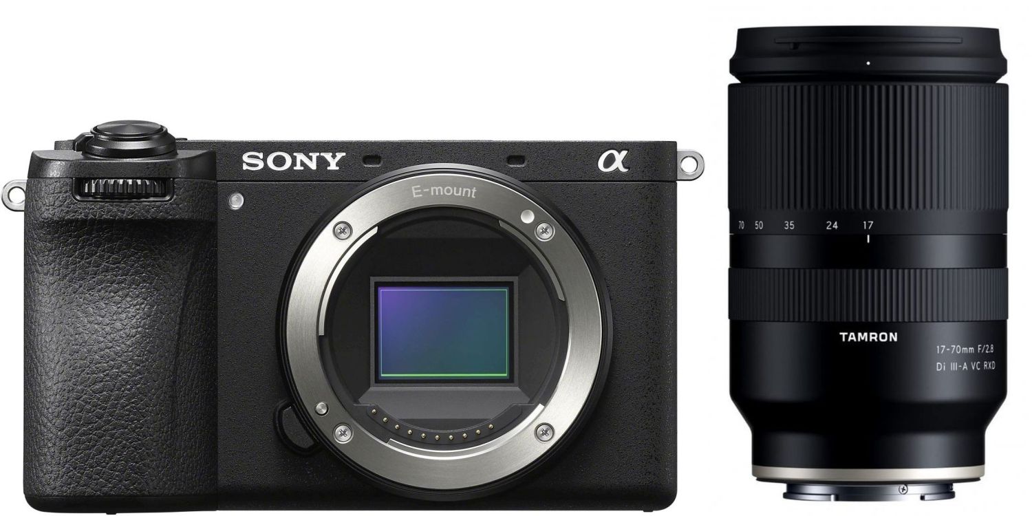 Sony Alpha ILCE-6700 Systemkamera mit Tamron 17-70mm f/2.8 Objektiv