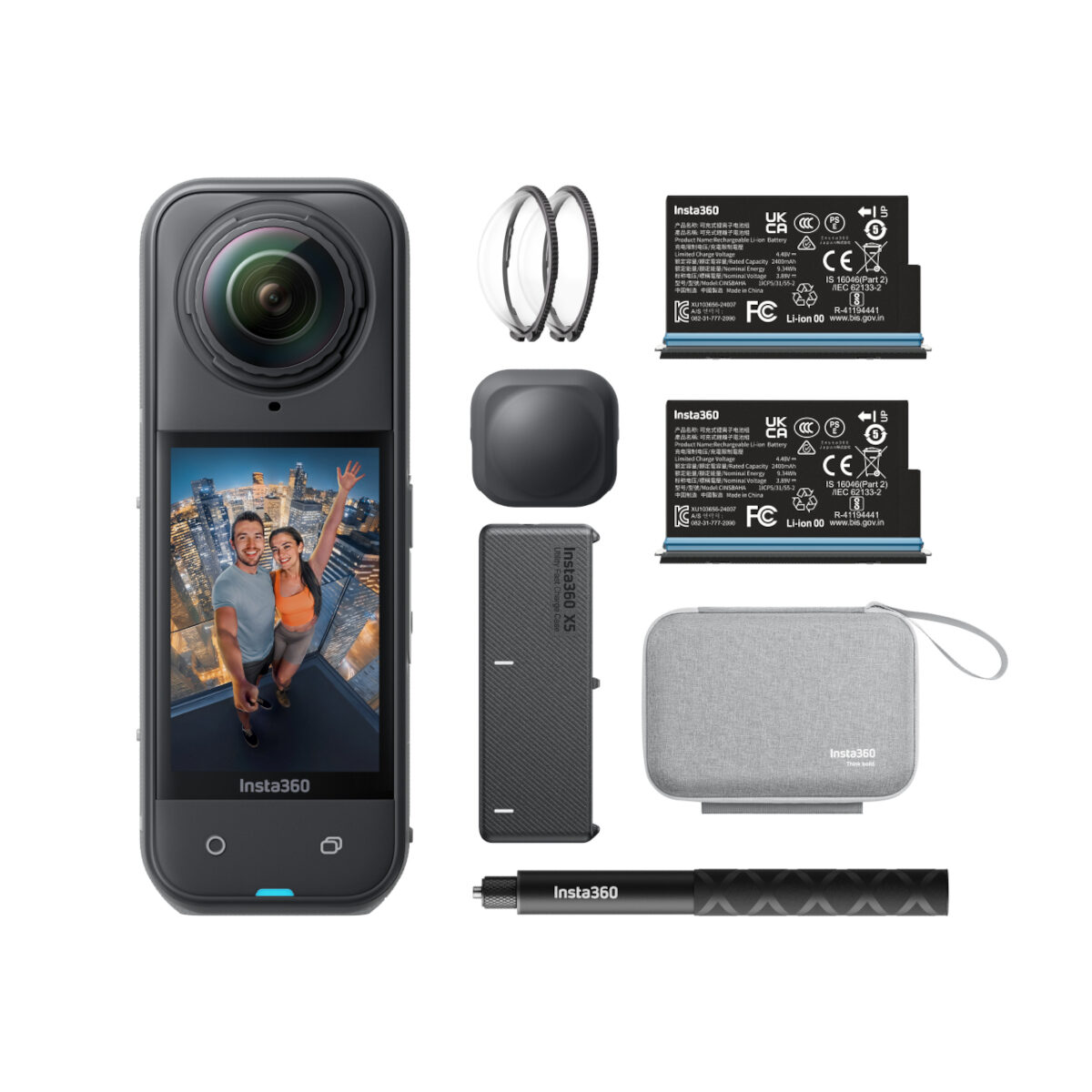 Insta360 X5 360-Grad-Action-Kamera Essential Bundle