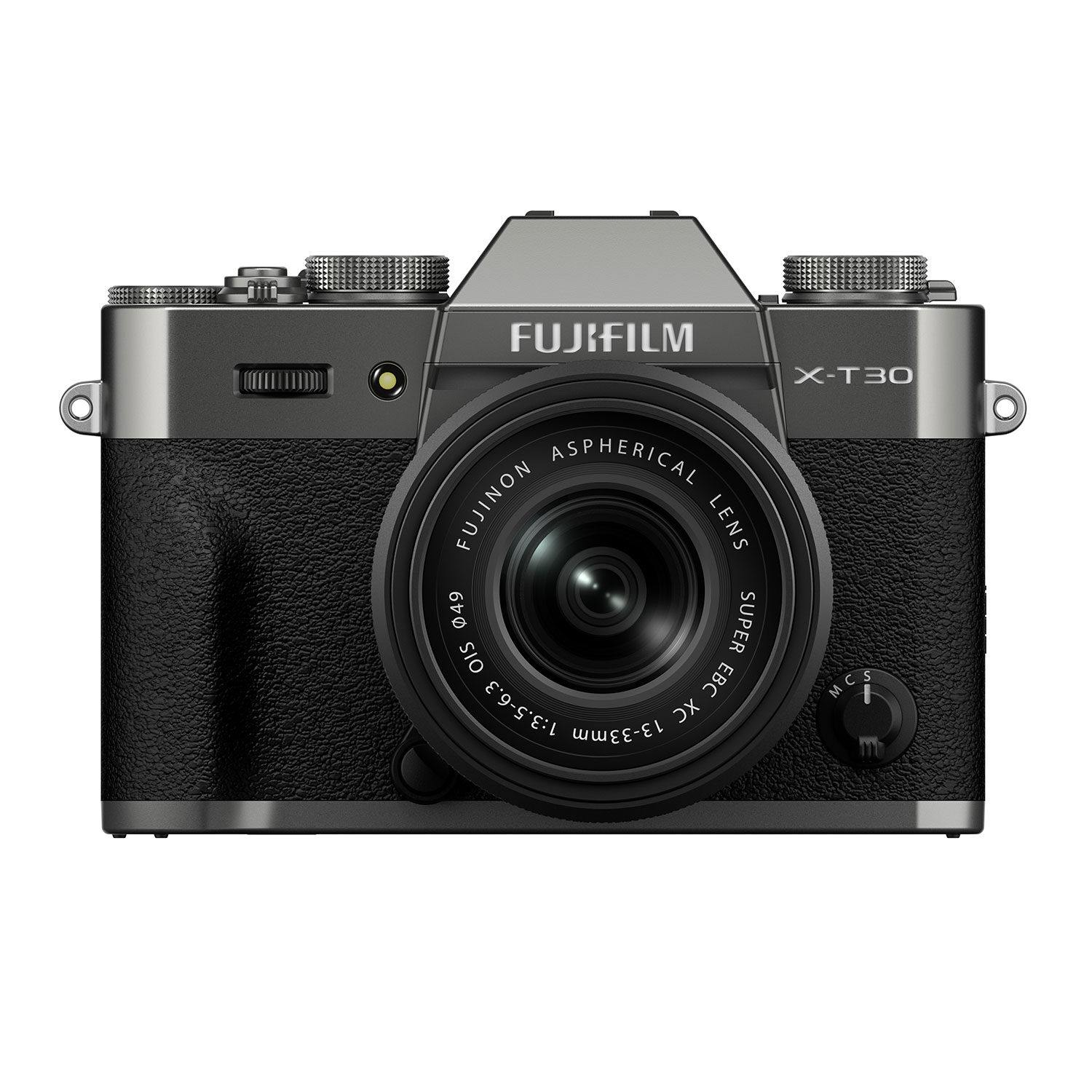Fujifilm X-T30 III Systemkamera Body Schwarz mit XC 13-33mm Objektiv