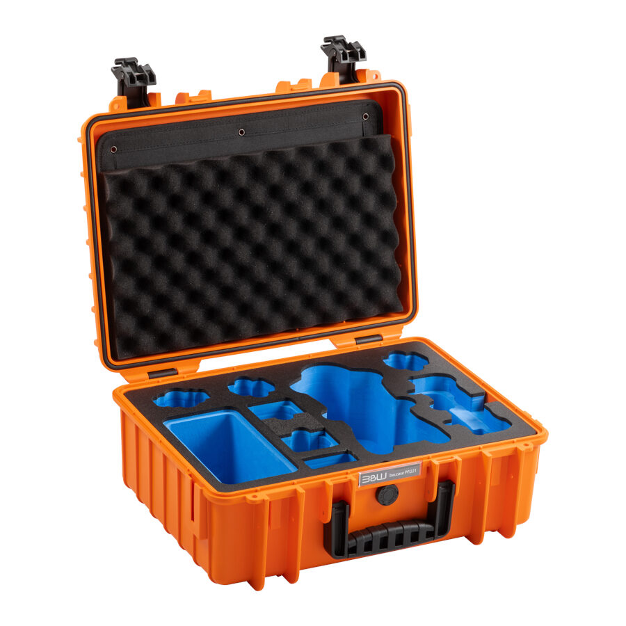B&W Outdoor Case Type 5000 Orange für DJI Mavic 4 Pro Fly More Combo