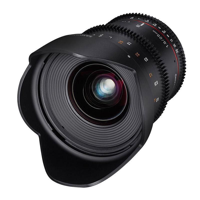 Samyang 20mm T1.9 VDSLR ED AS UMC Olympus FT-mount Objektiv